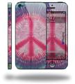 Tie Dye Peace Sign 108 - Decal Style Vinyl Skin (fits Apple Original iPhone 5, NOT the iPhone 5C or 5S)