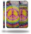 Tie Dye Peace Sign 109 - Decal Style Vinyl Skin (fits Apple Original iPhone 5, NOT the iPhone 5C or 5S)