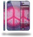 Tie Dye Peace Sign 110 - Decal Style Vinyl Skin (fits Apple Original iPhone 5, NOT the iPhone 5C or 5S)