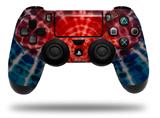 WraptorSkinz Skin compatible with Sony PS4 Dualshock Controller PlayStation 4 Original Slim and Pro Tie Dye Bulls Eye 100 (CONTROLLER NOT INCLUDED)