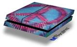 Vinyl Decal Skin Wrap compatible with Sony PlayStation 4 Original Console Tie Dye Peace Sign 100 (PS4 NOT INCLUDED)