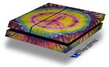 Vinyl Decal Skin Wrap compatible with Sony PlayStation 4 Original Console Tie Dye Peace Sign 109 (PS4 NOT INCLUDED)