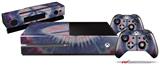 Tie Dye Peace Sign 101 - Holiday Bundle Decal Style Skin fits XBOX One Console Original, Kinect and 2 Controllers (XBOX SYSTEM NOT INCLUDED)
