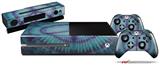Tie Dye Peace Sign 107 - Holiday Bundle Decal Style Skin fits XBOX One Console Original, Kinect and 2 Controllers (XBOX SYSTEM NOT INCLUDED)