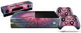 Tie Dye Peace Sign 108 - Holiday Bundle Decal Style Skin fits XBOX One Console Original, Kinect and 2 Controllers (XBOX SYSTEM NOT INCLUDED)