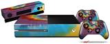 Tie Dye Swirl 108 - Holiday Bundle Decal Style Skin fits XBOX One Console Original, Kinect and 2 Controllers (XBOX SYSTEM NOT INCLUDED)