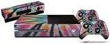 Tie Dye Swirl 109 - Holiday Bundle Decal Style Skin fits XBOX One Console Original, Kinect and 2 Controllers (XBOX SYSTEM NOT INCLUDED)