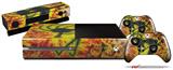 Tie Dye Kokopelli - Holiday Bundle Decal Style Skin fits XBOX One Console Original, Kinect and 2 Controllers (XBOX SYSTEM NOT INCLUDED)