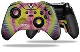 Tie Dye Peace Sign 104 - Decal Style Skin fits Microsoft XBOX One ELITE Wireless Controller