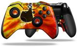 Tie Dye Music Note 100 - Decal Style Skin fits Microsoft XBOX One ELITE Wireless Controller