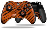 Tie Dye Bengal Belly Stripes - Decal Style Skin fits Microsoft XBOX One ELITE Wireless Controller