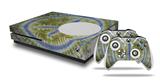 WraptorSkinz Decal Skin Wrap Set works with 2016 and newer XBOX One S Console and 2 Controllers Tie Dye Peace Sign 102