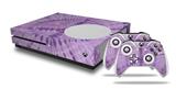 WraptorSkinz Decal Skin Wrap Set works with 2016 and newer XBOX One S Console and 2 Controllers Tie Dye Peace Sign 112