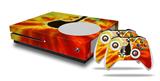 WraptorSkinz Decal Skin Wrap Set works with 2016 and newer XBOX One S Console and 2 Controllers Tie Dye Music Note 100