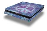 Vinyl Decal Skin Wrap compatible with Sony PlayStation 4 Slim Console Tie Dye Peace Sign 106 (PS4 NOT INCLUDED)