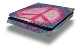 Vinyl Decal Skin Wrap compatible with Sony PlayStation 4 Slim Console Tie Dye Peace Sign 108 (PS4 NOT INCLUDED)
