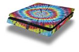 Vinyl Decal Skin Wrap compatible with Sony PlayStation 4 Slim Console Tie Dye Swirl 100 (PS4 NOT INCLUDED)