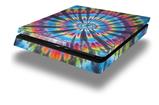 Vinyl Decal Skin Wrap compatible with Sony PlayStation 4 Slim Console Tie Dye Swirl 101 (PS4 NOT INCLUDED)