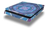 Vinyl Decal Skin Wrap compatible with Sony PlayStation 4 Slim Console Tie Dye Circles and Squares 100 (PS4 NOT INCLUDED)