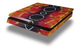 Vinyl Decal Skin Wrap compatible with Sony PlayStation 4 Slim Console Tie Dye Spine 100 (PS4 NOT INCLUDED)