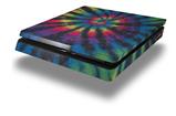 Vinyl Decal Skin Wrap compatible with Sony PlayStation 4 Slim Console Tie Dye Swirl 105 (PS4 NOT INCLUDED)