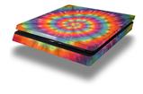 Vinyl Decal Skin Wrap compatible with Sony PlayStation 4 Slim Console Tie Dye Swirl 107 (PS4 NOT INCLUDED)