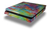 Vinyl Decal Skin Wrap compatible with Sony PlayStation 4 Slim Console Tie Dye Tiger 100 (PS4 NOT INCLUDED)