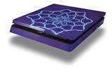 Vinyl Decal Skin Wrap compatible with Sony PlayStation 4 Slim Console Tie Dye Purple Stars (PS4 NOT INCLUDED)