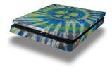 Vinyl Decal Skin Wrap compatible with Sony PlayStation 4 Slim Console Tie Dye Peace Sign Swirl (PS4 NOT INCLUDED)