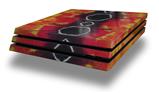 Vinyl Decal Skin Wrap compatible with Sony PlayStation 4 Pro Console Tie Dye Spine 100 (PS4 NOT INCLUDED)