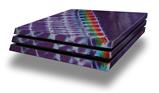 Vinyl Decal Skin Wrap compatible with Sony PlayStation 4 Pro Console Tie Dye Alls Purple (PS4 NOT INCLUDED)