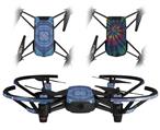 Skin Decal Wrap 2 Pack for DJI Ryze Tello Drone Tie Dye Circles and Squares 100 DRONE NOT INCLUDED
