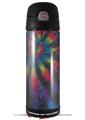 Skin Decal Wrap for Thermos Funtainer 16oz Bottle Tie Dye Swirl 105 (BOTTLE NOT INCLUDED) by WraptorSkinz