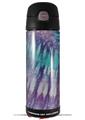 Skin Decal Wrap for Thermos Funtainer 16oz Bottle Tie Dye Purple Stripes (BOTTLE NOT INCLUDED) by WraptorSkinz