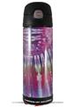 Skin Decal Wrap for Thermos Funtainer 16oz Bottle Tie Dye Red Stripes (BOTTLE NOT INCLUDED) by WraptorSkinz