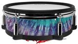 Skin Wrap works with Roland vDrum Shell PD-128 Drum Tie Dye Purple Stripes (DRUM NOT INCLUDED)