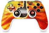 Skin Decal Wrap works with Original Google Stadia Controller Tie Dye Music Note 100 Skin Only CONTROLLER NOT INCLUDED