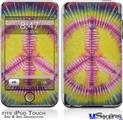 iPod Touch 2G & 3G Skin - Tie Dye Peace Sign 104