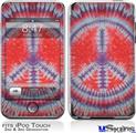 iPod Touch 2G & 3G Skin - Tie Dye Peace Sign 105
