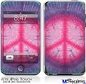 iPod Touch 2G & 3G Skin - Tie Dye Peace Sign 110