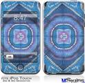 iPod Touch 2G & 3G Skin - Tie Dye Circles and Squares 100