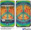 iPod Touch 2G & 3G Skin - Tie Dye Peace Sign 111