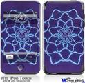 iPod Touch 2G & 3G Skin - Tie Dye Purple Stars