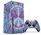 WraptorSkinz Skin Wrap compatible with the 2020 XBOX Series X Console and Controller Tie Dye Peace Sign 106 (XBOX NOT INCLUDED)