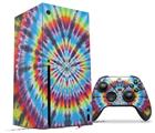 WraptorSkinz Skin Wrap compatible with the 2020 XBOX Series X Console and Controller Tie Dye Swirl 100 (XBOX NOT INCLUDED)