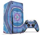 WraptorSkinz Skin Wrap compatible with the 2020 XBOX Series X Console and Controller Tie Dye Circles and Squares 100 (XBOX NOT INCLUDED)