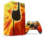 WraptorSkinz Skin Wrap compatible with the 2020 XBOX Series X Console and Controller Tie Dye Music Note 100 (XBOX NOT INCLUDED)