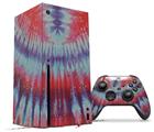 WraptorSkinz Skin Wrap compatible with the 2020 XBOX Series X Console and Controller Tie Dye Fancy Stripes (XBOX NOT INCLUDED)