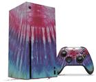 WraptorSkinz Skin Wrap compatible with the 2020 XBOX Series X Console and Controller Tie Dye Pink Stripes (XBOX NOT INCLUDED)