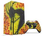 WraptorSkinz Skin Wrap compatible with the 2020 XBOX Series X Console and Controller Tie Dye Kokopelli (XBOX NOT INCLUDED)